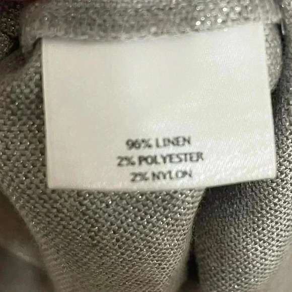 Shin Choi Button Light Weight Jacket Womens Size 10 Shimmery - Picture 8 of 9